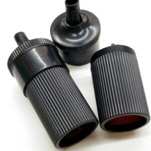 Cigarette Lighter Female Seat 15 Wire 12V24V Car Cigarette Lighter Female Seat All Black Cigarette Lighter Socket test Socket
