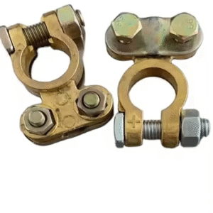 135g/set  Brass Auto  Battery Terminal Clip  Clamp Connector  Car Batteries Terminals Positive &Negative 135g/pair