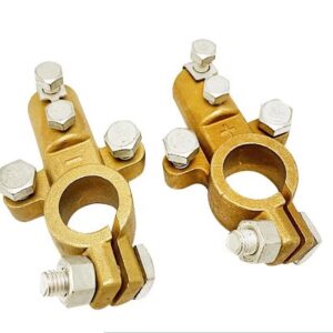 Battery Clamp, Brass, Thickened Battery Terminal, Automotive Battery Pile Head Joint, Automotive Clamp Head Joint