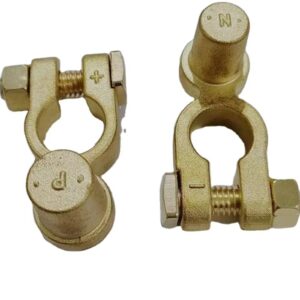 TOP Quality Brass Battery Clamp Batteries Connector Terminal