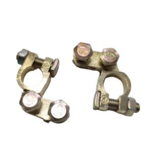 Heavy Duty Brass Screw Terminal Battery Connector Pile Head Clip for High-End Battery Systems