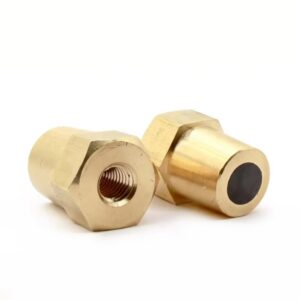 M6/8/10 Internal Thread Brass Refitted Column Head Connector M8 Brass Automobile Refitted Pile Battery Terminal Adapter