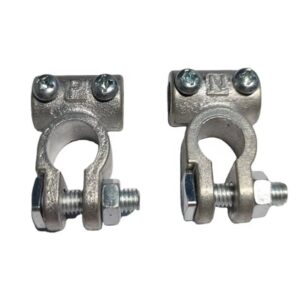 Brass Connector Clamp Quick Release / Adjust Disconnect Multi Link Battery Terminal Positive &Negative