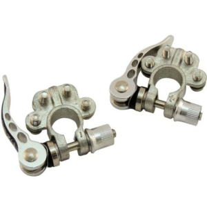 Tin Plated Brass Connector Clamp Quick Release / Adjust Disconnect Multi Link Battery Terminal Positive &Negative