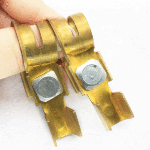 Manufacturer Brass Car Battery Pile Head Wire Clip Terminal Battery Pure Copper Clip Positive &Negative